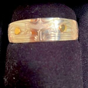 Silver eagle pendant